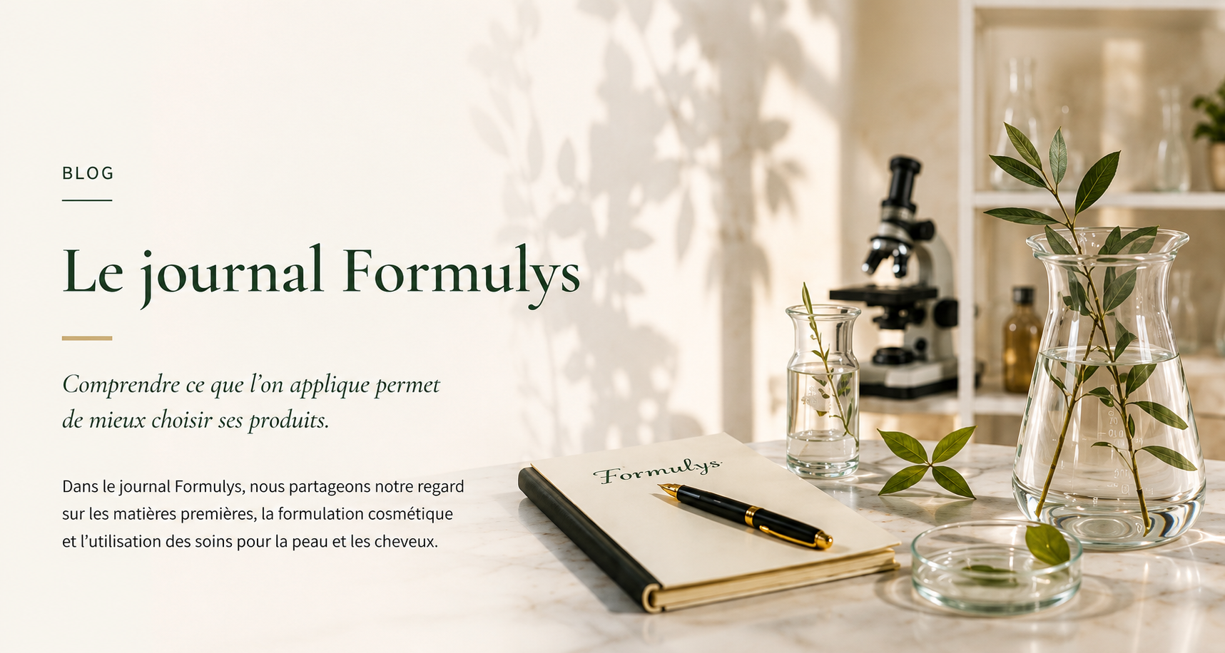 Le journal Formulys