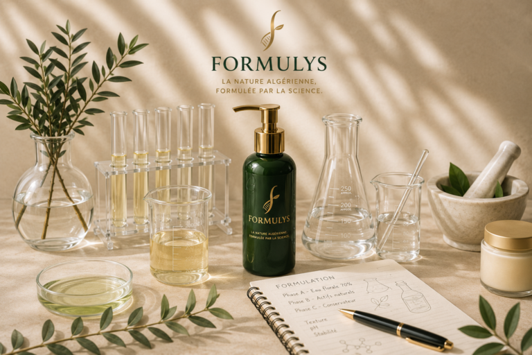 Du laboratoire au produit fini : comment naît un cosmétique Formulys ?