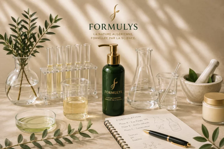 Du laboratoire au produit fini : comment naît un cosmétique Formulys ?