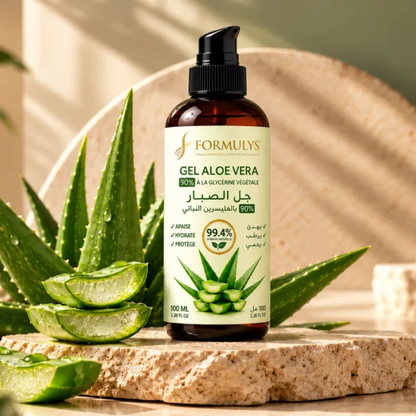 Gel Natif Aloe Vera 90 % à la glycérine végétale